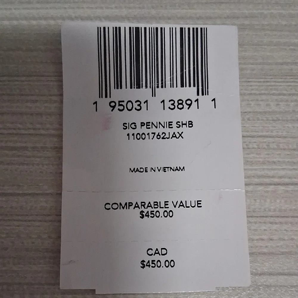 Coach Tan and Pink Monogram Tote - Picture 9 of 9